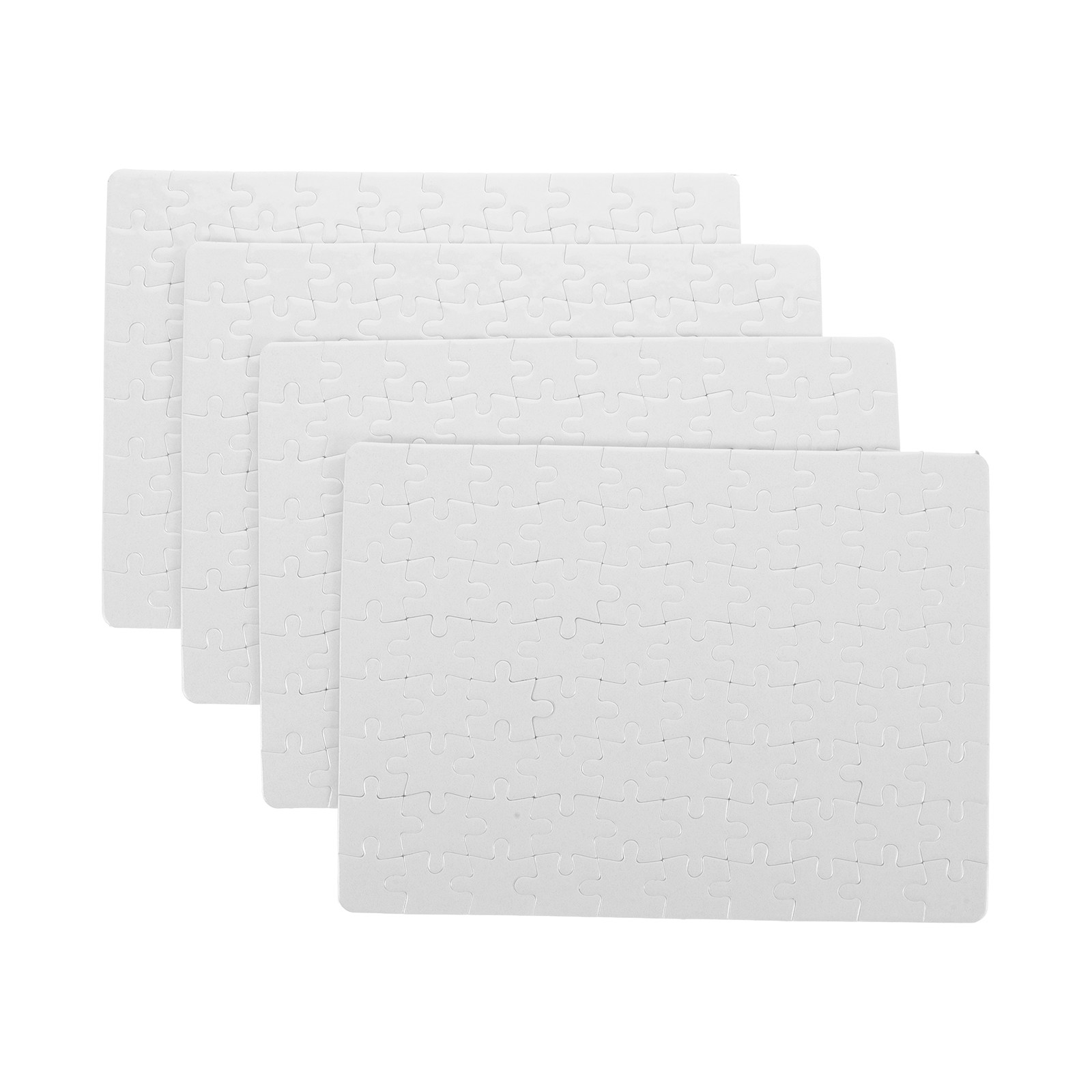 4 листа чистых заготовок для п – обзор и цена Puzzle Blank White