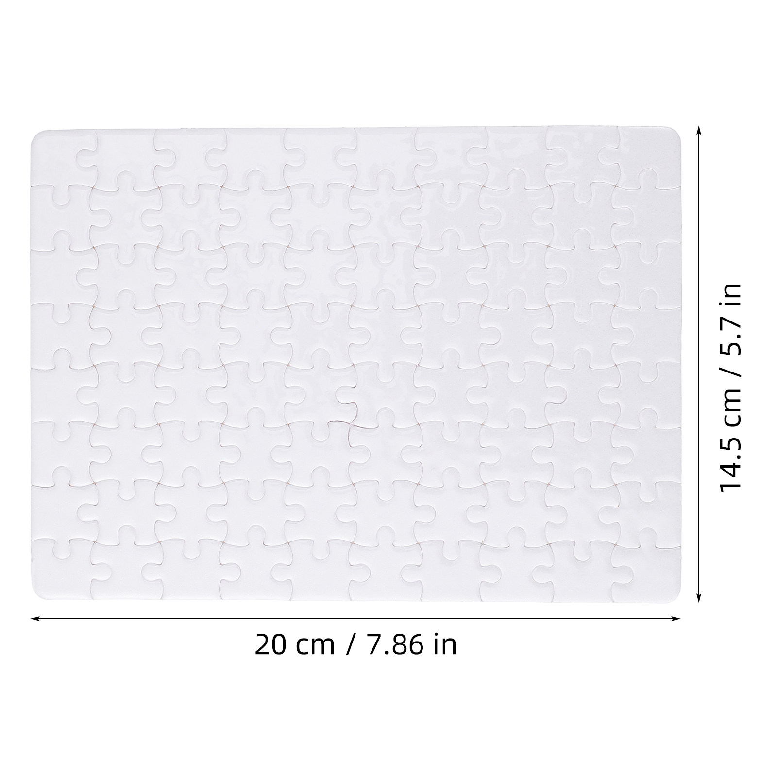 4 листа пустых пазлов для субл – обзор и цена Puzzle Blank White