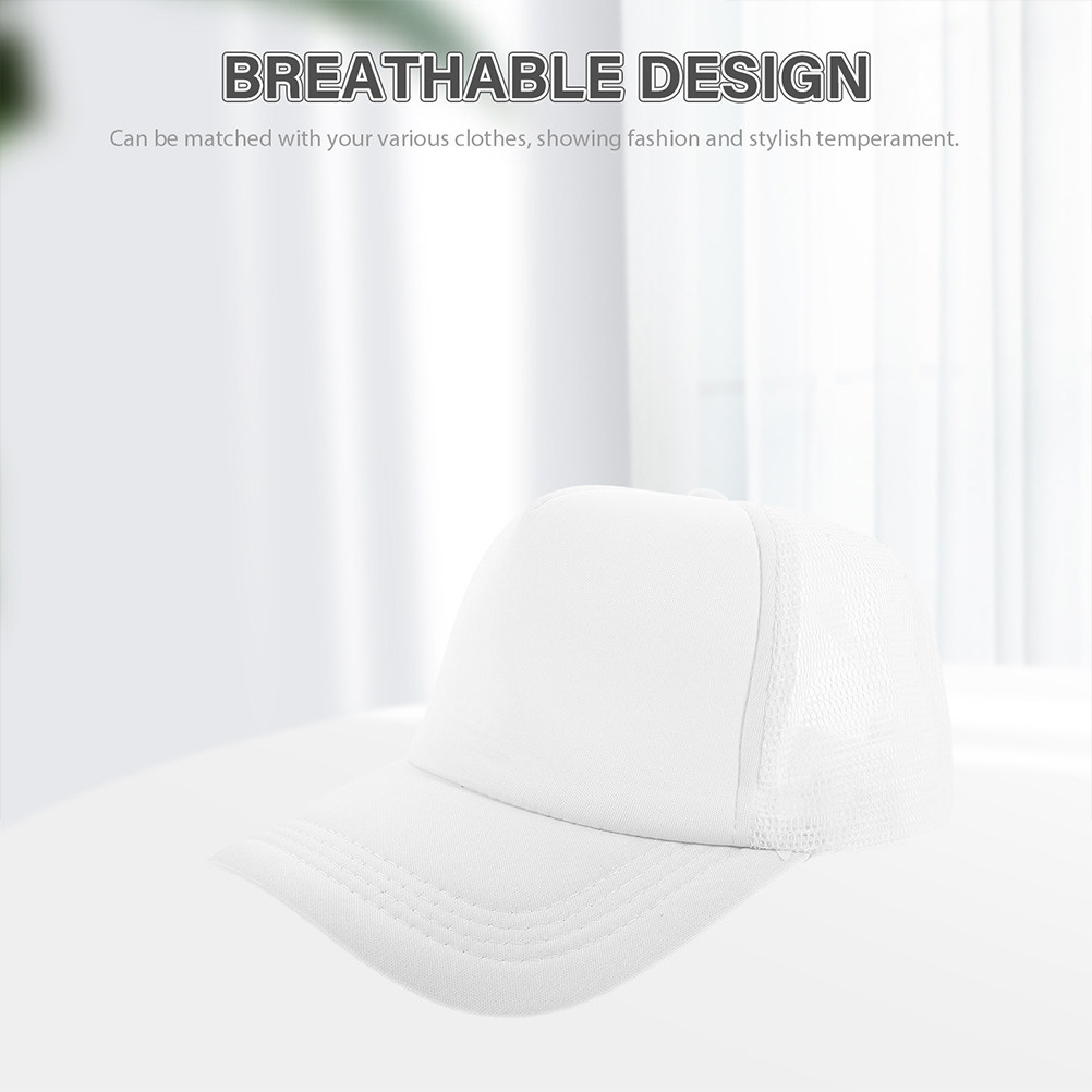 5 шт. пустых бейсболок с сетча – обзор и цена Hat Sublimation Blank