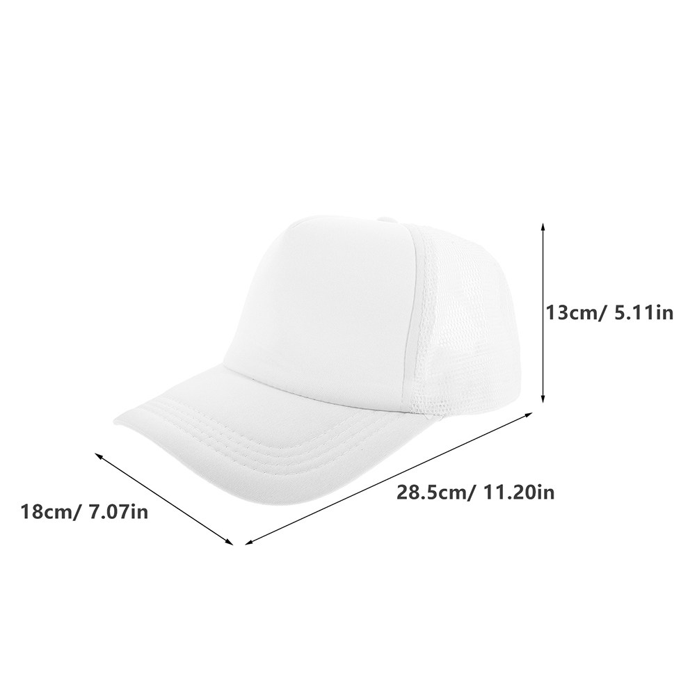 5 шт. пустых бейсболок с сетча – обзор и цена Hat Sublimation Blank